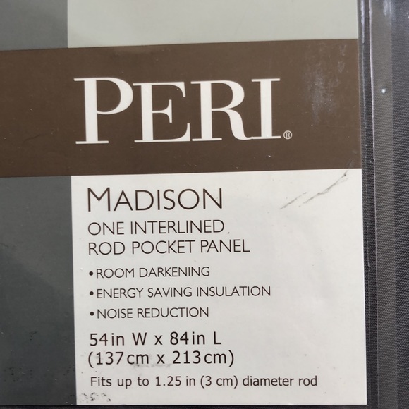 2 charcoal curtains - Picture 3 of 5